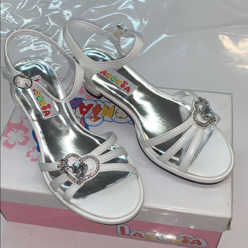 Little Girls Dress Sandals - Picture 2 of 4